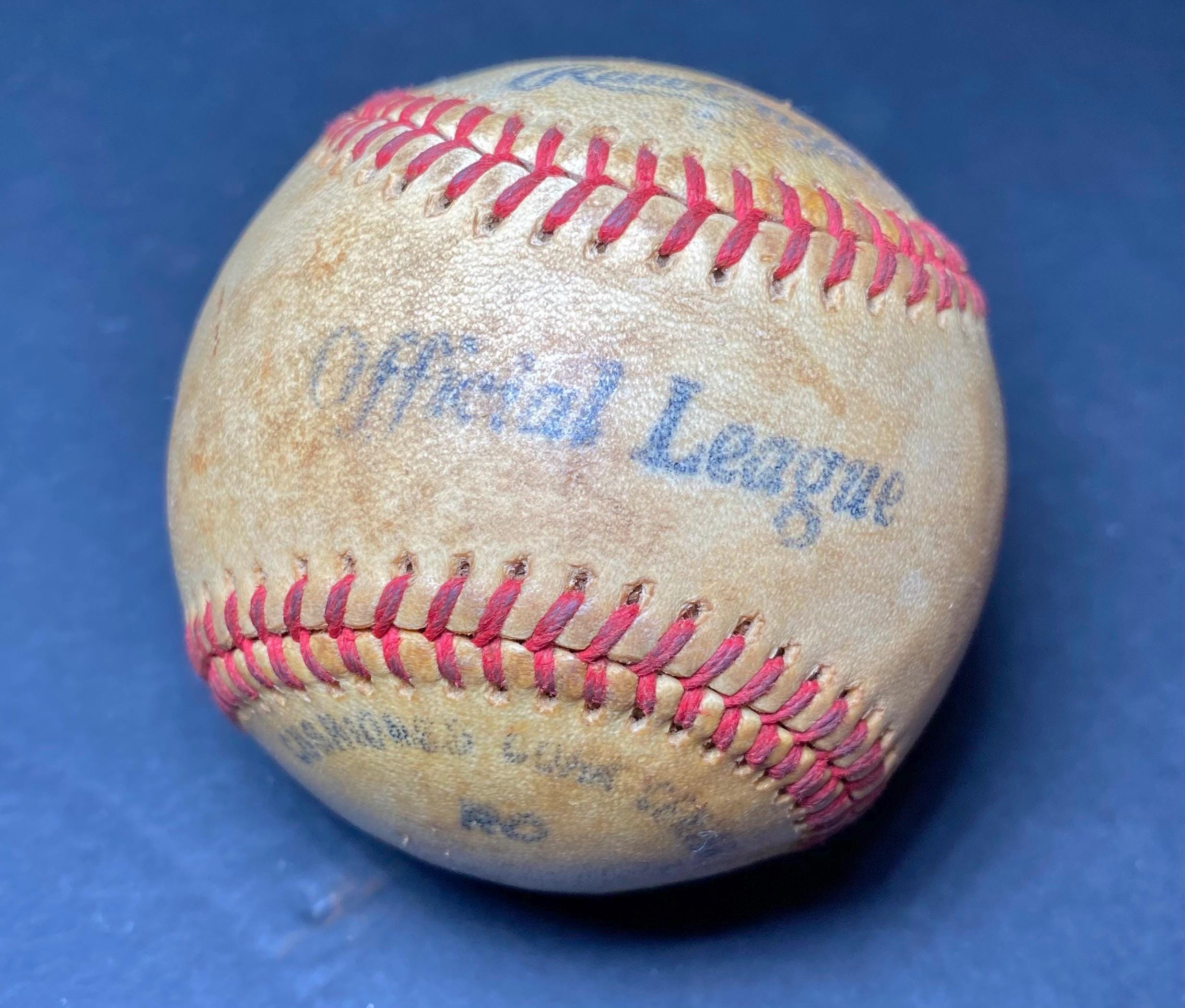 Balle De Baseball Officielle Rawlings League - Modèle Pioneer League Vintage