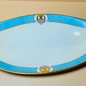 Antique Rosenthal Selb Bavaria Donatello, Handpainted & Signed Porcelain Dish