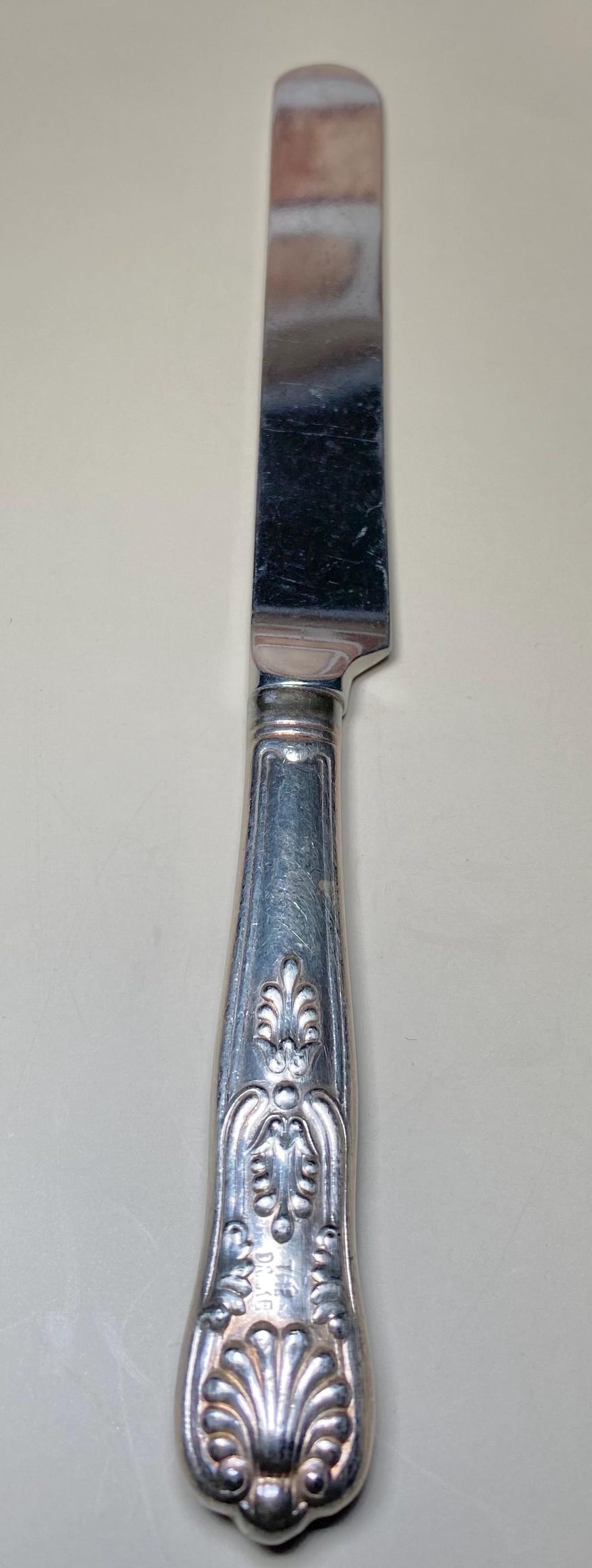Vintage the Drake Hotel Silverplate Butter Knife – Ornate Pattern, Mid ...