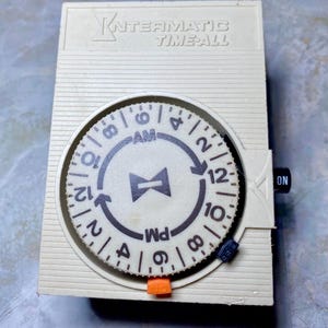 Vintage Intermatic Time-All 24-Stunden-Automatik-Timer #D111