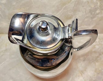 Vintage Alfi Juwel Chrom Thermo Karaffe 0,75L West Germany Kaffee Thermos Karaffe 1980