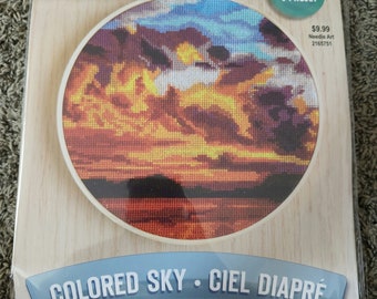 Colorful Sky Complete Cross Stitch Kit