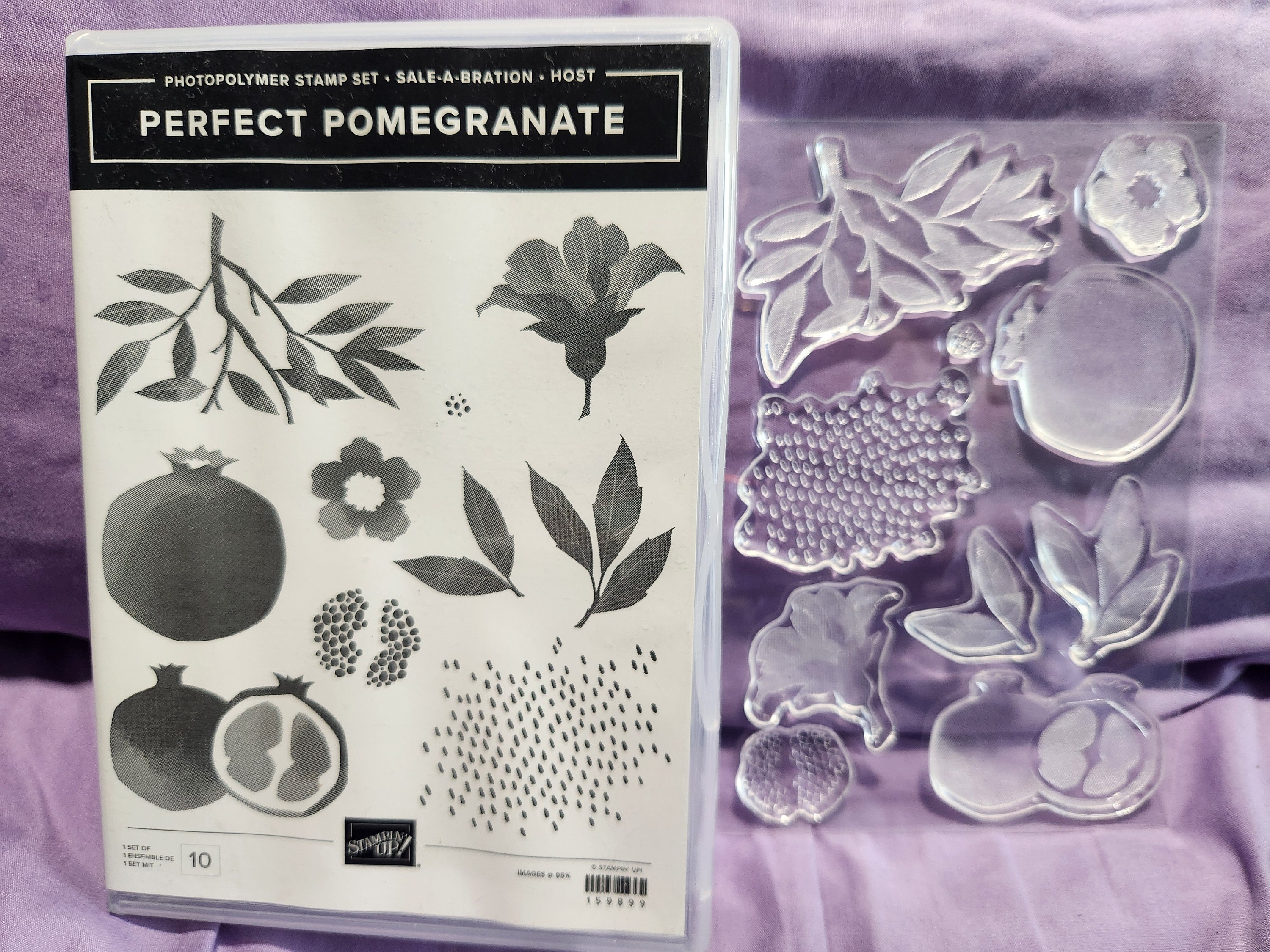 Karten-Kunst Clear Stamps KK-0219 – Obst-Motive & Mini-Rahmen, Aus Silikon Für Stempel-Fans