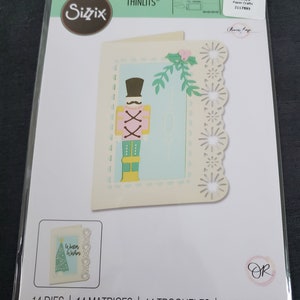 Conjunto de matrizes de base para cartão quebra-nozes Sizzix Thinlits