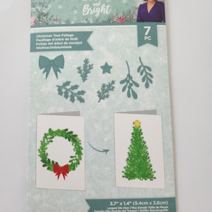 Die neuen Frostigen und hellen Weihnachtsbaum-Laubwürfel