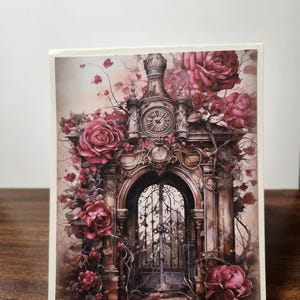 Carte de voeux faite main pour la Saint-Valentin et l'amour