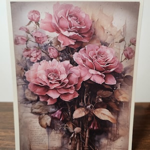 Fleurs faites main pour la Saint-Valentin et l'amour