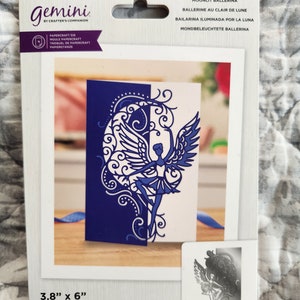 Troquel de bailarina iluminada por la luna Gemini de Crafters Companion