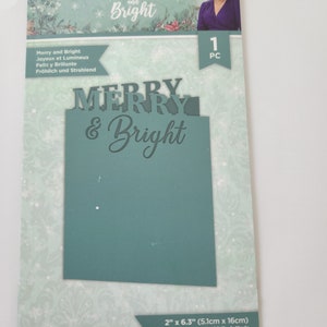 Troquel Frosty and Bright Merry and Bright.