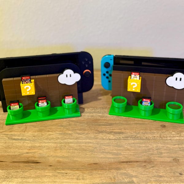 Mario Nintendo 1 or 2 Switch Docking Stand