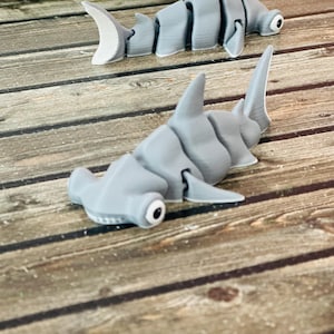 Hammerhead Shark Articulated Toy