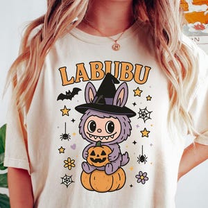 Spooky Labubu Halloween Shirt, labubu halloween shirt , labubu clothing, Kids Halloween Shirt, labubu halloween,labubu tshirt