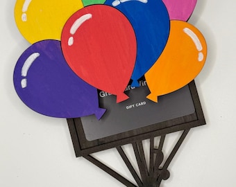 Gift Card Holder Balloons