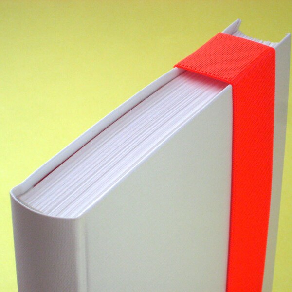 Journal Sketchbook White and Safety Orange