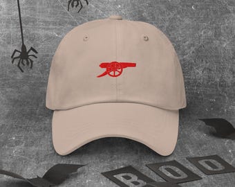 Arsenal Cannon Logo Hat: Embroidered Snapback, Gooners Gift - Etsy