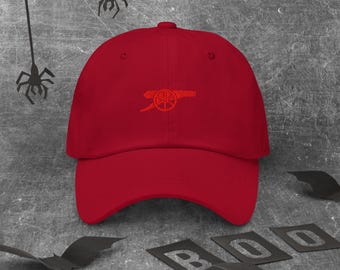 Arsenal Cannon Logo Hat: Embroidered Snapback, Gooners Gift - Etsy