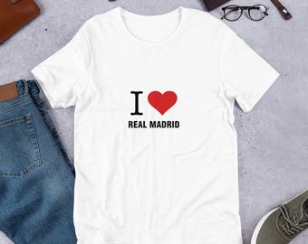 Ich liebe Real Madrid T-Shirt: Real Madrid Fanbekleidung