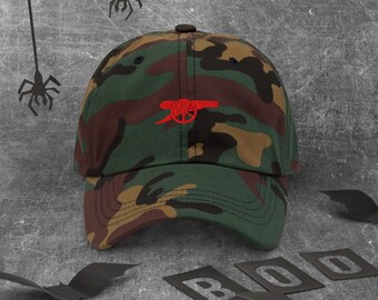 Arsenal Cannon Logo Hat: Embroidered Snapback, Gooners Gift - Etsy