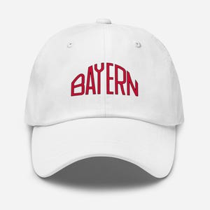 Bayern Munich Logo Hat: 2025 Collection Bundesliga Soccer Cap