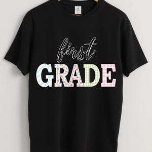 Grade Level PNG Bundle: Back to School Shirt Designs (Digital Download)