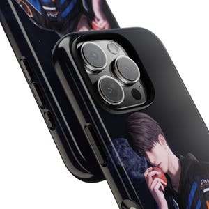 Caleb Love & Deepspace Fan Art Phone Case: Dual Layer Protection
