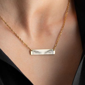 Personalized Human Eyes Necklace for Women/Men - &quot;Eye Love You&quot;, Engraved Your Eyes Photo, Custom Gift for Her/Him, Perfect for Mother&#39;s Day