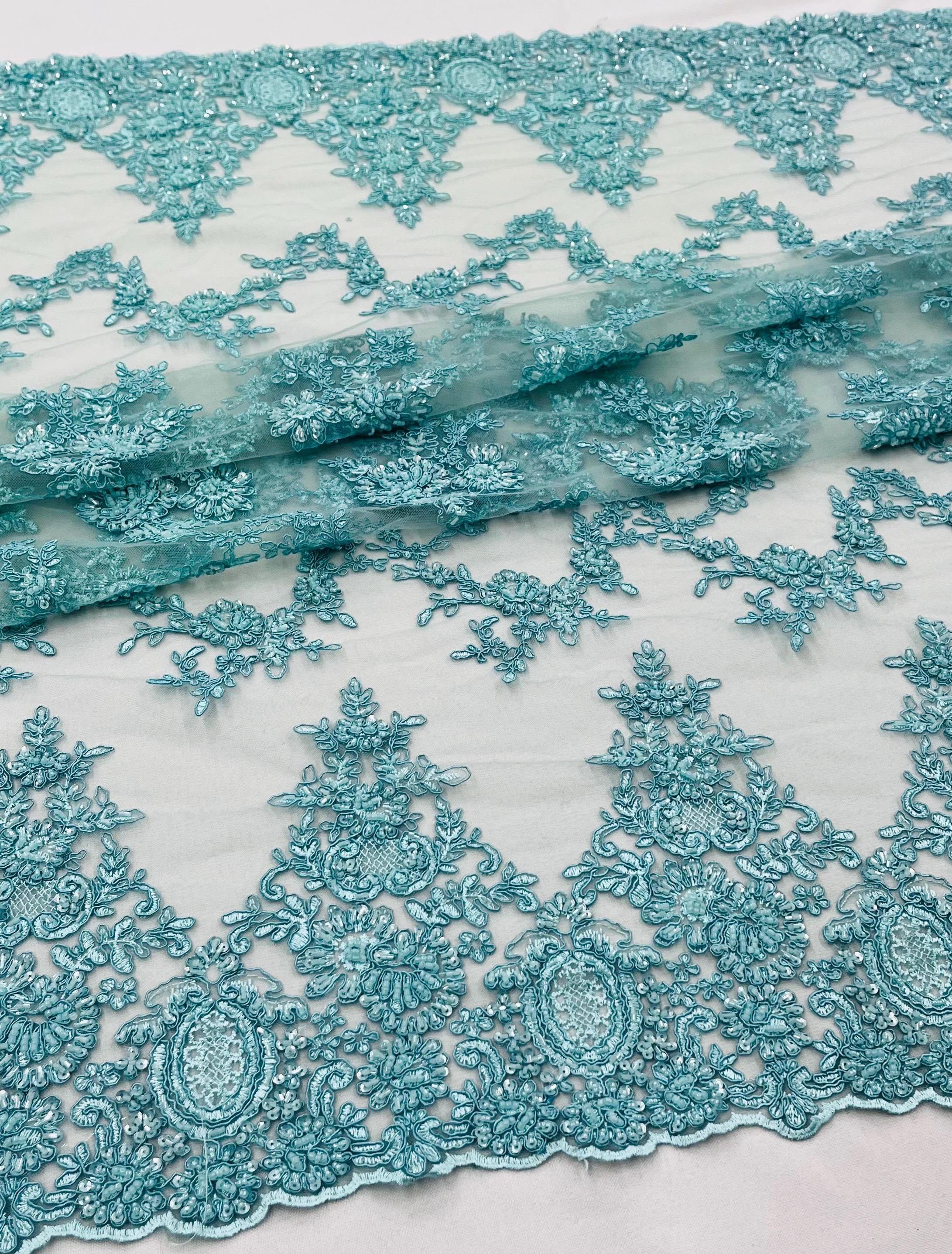 Aqua Beaded Dress - Etsy