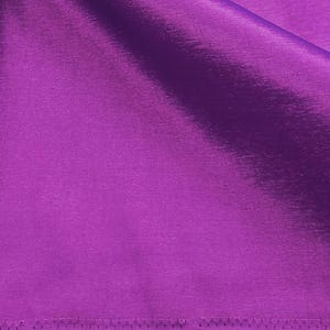 Violet Stretch Taffeta Fabric: 2-Way Spandex, Medium Weight - 58&quot; Wide