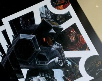 Star Wars Bad Batch: It Was So Quiet 8.5 x 11 art print