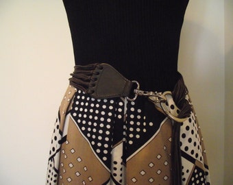 Dress Mod Abstract Vintage Sleeveless Dress