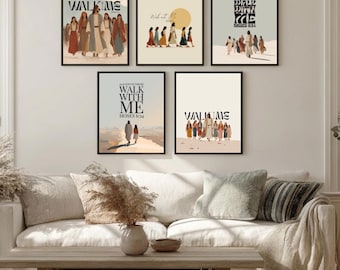 2026 Youth Theme Posters | Walk With Me Moses 6:34 | LDS Youth Printables, 8.5x11 Wall Art, Young Women Decor, Digital Download