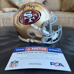 ジョー・モンタナ 直筆サイン入り サンフランシスコ 49ers ミニ