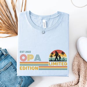 Personalisiertes Retro Vintage Shirt Opa - Vatertagsgeschenk, Geschenk für Großvater, Cooler Hoodie für Opa Geburtstagsgeschenk