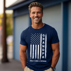Personalisiertes Retro Vintage Shirt Opa - Vatertagsgeschenk, Geschenk für Großvater, Cooler Hoodie für Grandpa Geburtstagsgeschenk