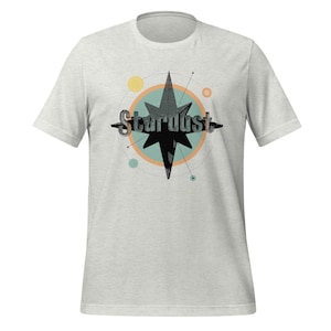 Retro Stardust T-Shirt – Mid Century Modern Atomic Starburst Design