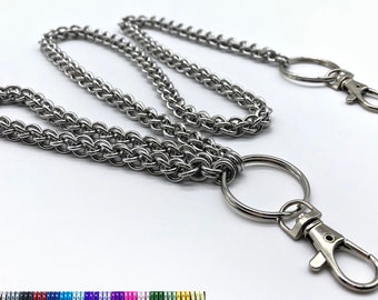 JPL Wallet Chain Short Leash Silver Base