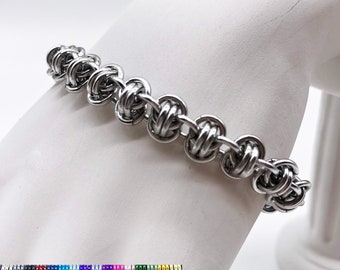 Barrel Silver Base Bracelet