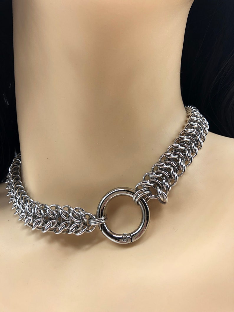 Elf Bridge BDSM Gorean Slave Collar Choker Necklace image 2