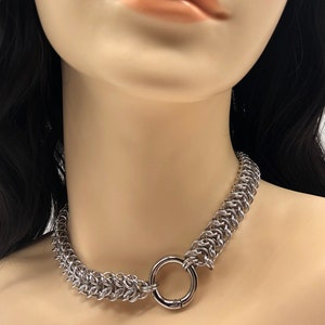 Elf Bridge BDSM Gorean Slave Collar Choker Necklace image 4