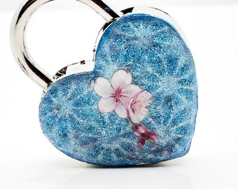 Cherry Blossom Locking Clasp Lock WYSIWYG  **ready to ship**