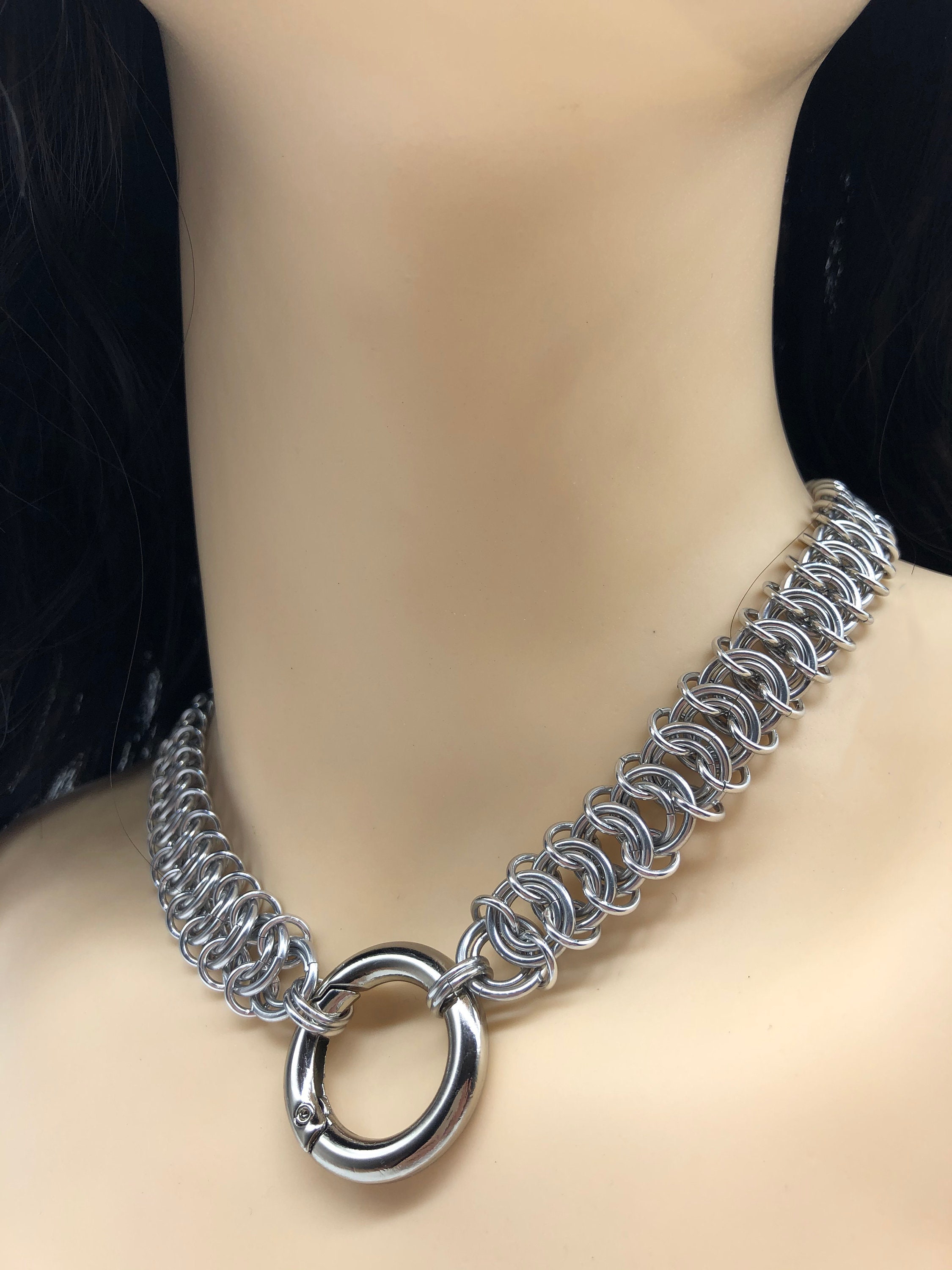 Vertebrae BDSM Gorean Slave Collar Choker Necklace | Etsy UK