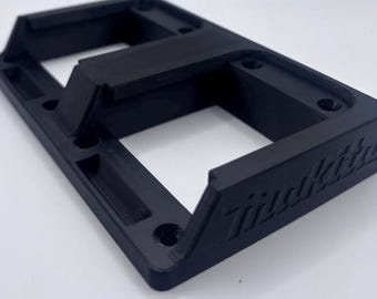 Battery Holder Wall Mount compatible Makita– Tool Organizer