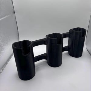 Fishing Rod Wall Rack – 3 Slots, Strong and Practical