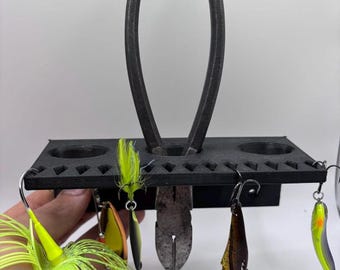 Fishing lure holder & plier rack – Boat organizer