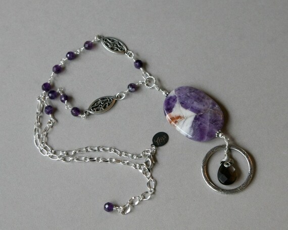 Two Purple Metal Eyeglass Sunglass Chains Lanyards Holders 2
