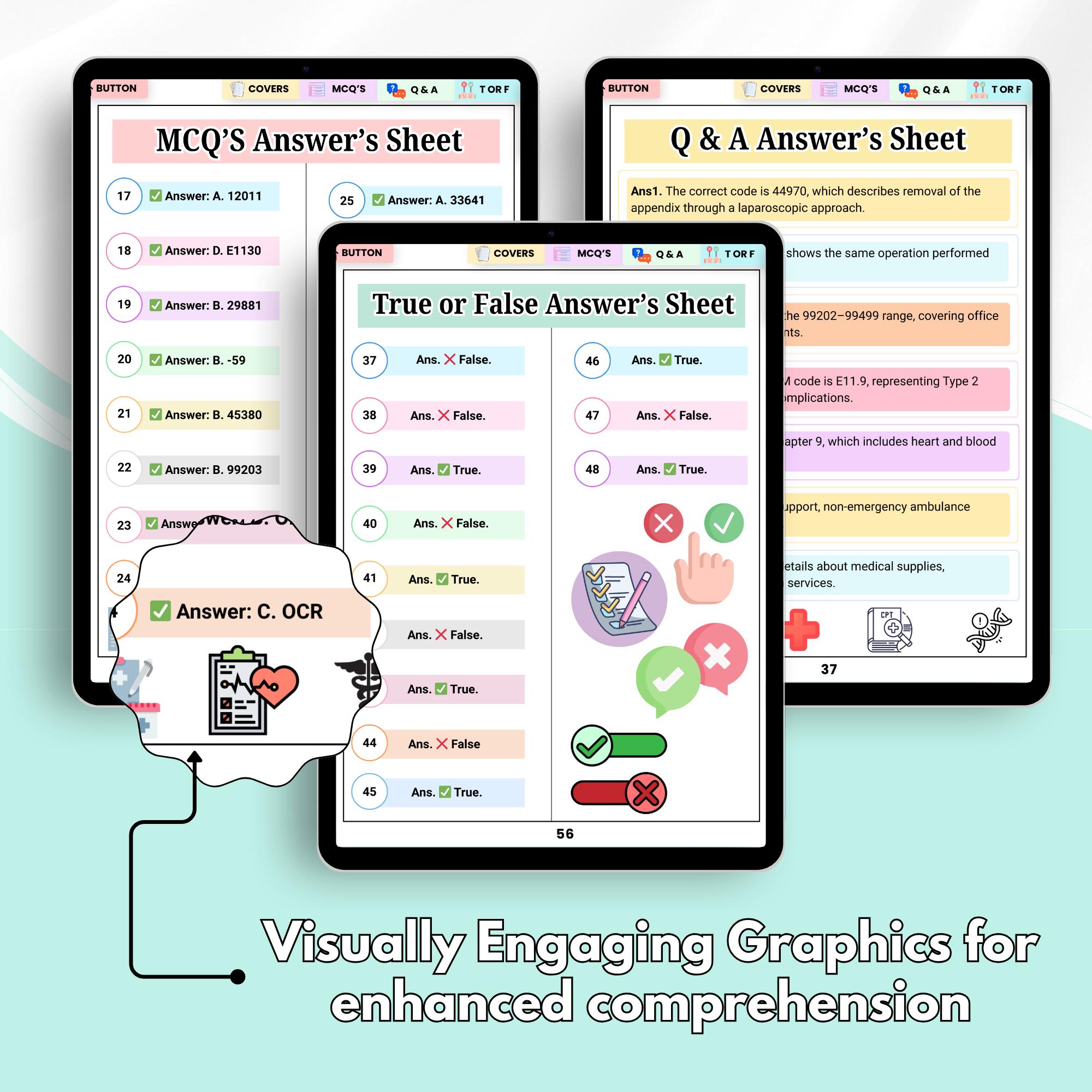 Medical Coding Practice Quizzes Bundle | ICD-10 CPT Cheat Sheets ...