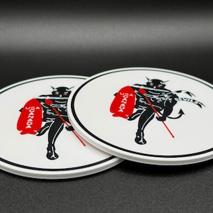 Posavasos Black Devil: 1.ª Fuerza de Servicio Especial, impresos en 3D