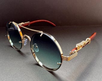 Round Retro Style Mens Womens Sunglasses | Hollidays & Travels | Summer 2025