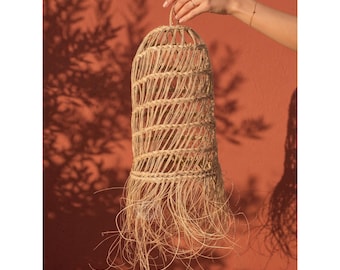 Ball Suspensions Woven Pendant Light - Stylish Rattan Wicker Chandelier