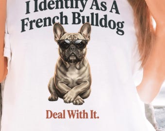 T-Shirt mit französischer Bulldogge, lustiges T-Shirt im Vintage-Stil für Liebhaber französischer Bulldoggen
